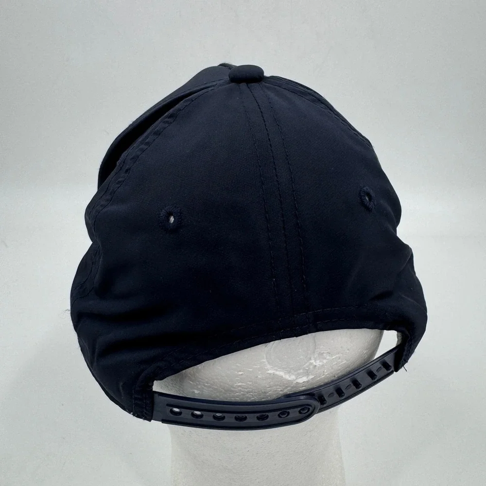Deep Eddy Vodka‎ Navy Blue Rope Snapback Hat Austin Original Logo Promo Cap
